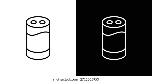 Icono de vino de corcho en estilo lineal simple.
