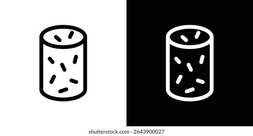 Ícone de vinho de cortiça vetor elemento simples ilustração editável