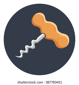 Corkscrew icon.