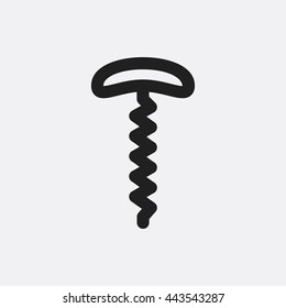 Corkscrew Icon