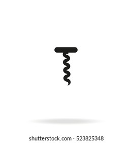 Corkscrew icon.