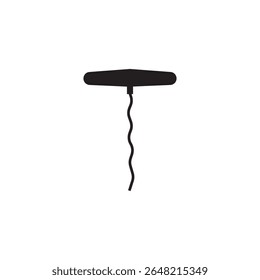 corkscrew icon illustration element design