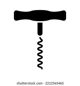 Corkscrew icon. sign for mobile concept and web design. vector illustration
