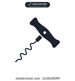 plantilla de símbolo de icono de corkbolt para la ilustración vectorial de la colección de diseños gráficos y web
