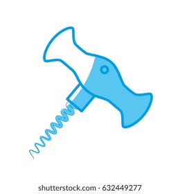 corkscrew tool icon