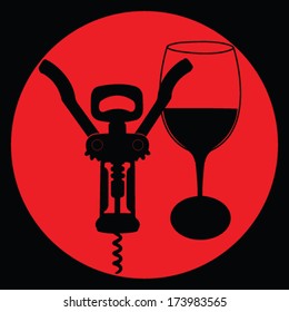 Corkscrew Vector Illustration