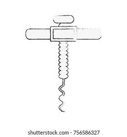Corkscrew for wine bottles