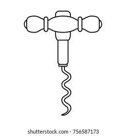 Corkscrew for wine bottles