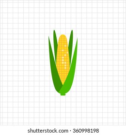 Corn cob icon