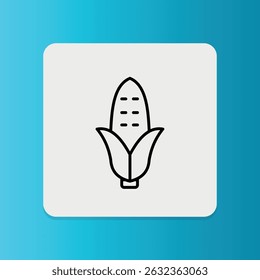 Corn cob icon representing corn-free ingredient.	
