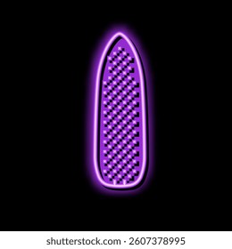 corn cob yellow neon light sign vector. corn cob yellow sign. isolated symbol illustration