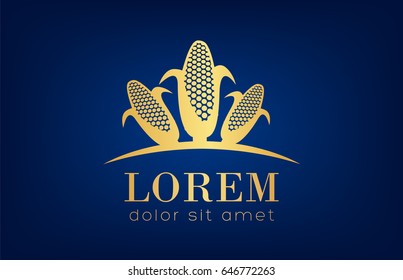 Corn cobs logo