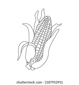 Corn Coloring Page for Kids KDP Interior, Corn vegetable drawing,
Corn vegetable clipart black and white, vegetable coloring pages.