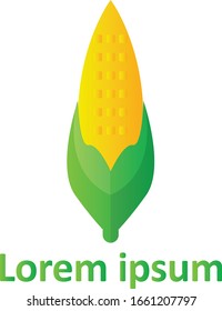 Corn Company Logo Vector Design