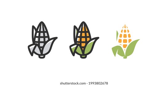 Corn design with 3 variation concept