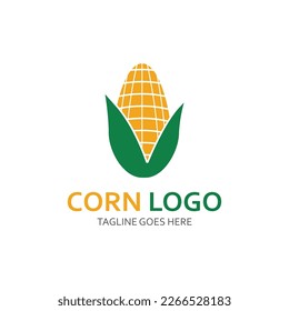 Corn Farm Logo Icon. Corn Logo Abstract Design.