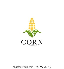 corn farm logo vector.concept logo