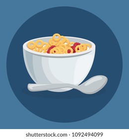 corn flakes delicious food breakfast menu