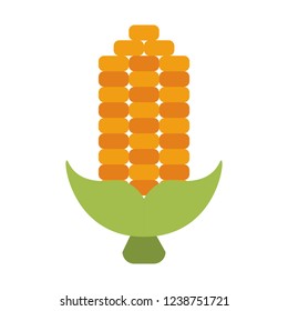 Corn food symbol