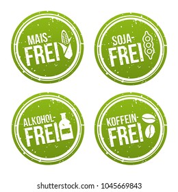 Maisfreie, alkoholfreie und koffeinfreie Briefmarken - Maisfrei Sojafrei, □ und Koffeinfrei empel.