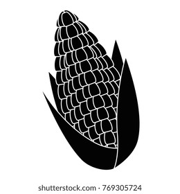 corn fresh isolated icon
