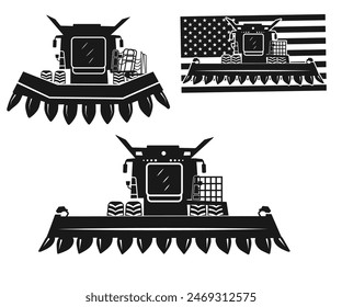 Corn Head, US Corn Head, Combine Harvester, Combine Farmer 