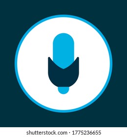 Corn icon colored symbol. Premium quality isolated maize element in trendy style.