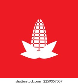 Corn icon, common graphic resources, vector illustration.