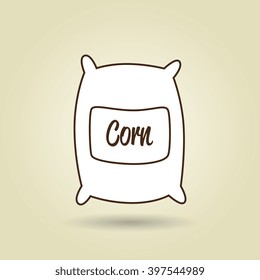 corn icon design 