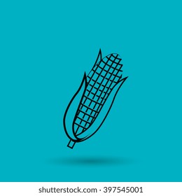 corn icon design 