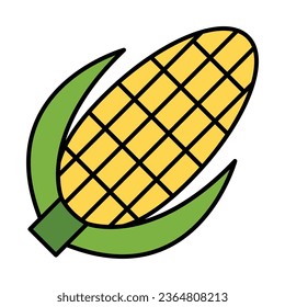 Corn Icon Design For Personal And Comercial Use