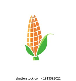 Corn icon design template vector isolated