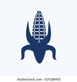 Corn icon design,clean vector