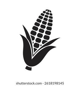Corn icon. Ear of corn vector