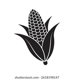 Corn icon. Ear of corn vector