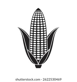Corn icon. Ear of corn vector