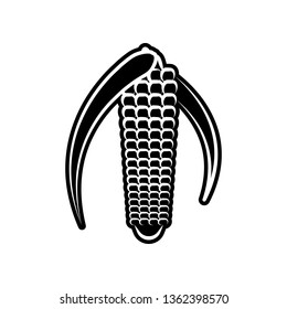 Corn icon. Element of dia de muertos for mobile concept and web apps icon. Glyph, flat icon for website design and development, app development