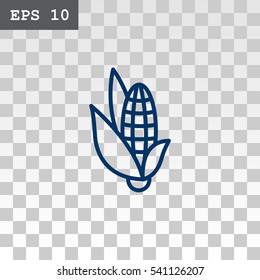 Corn Icon Flat.