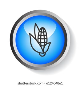 Corn Icon Flat.
