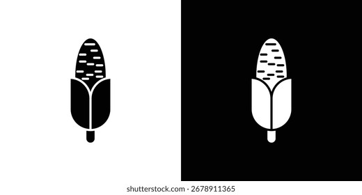 Corn Icon flaches Design. EPS 10