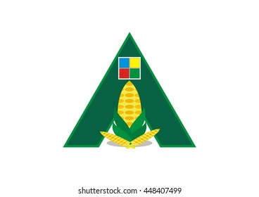  corn icon green house