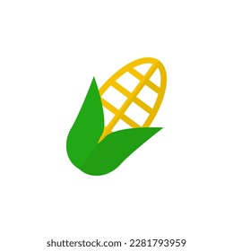 Corn icon. Corn harvest. Vector.