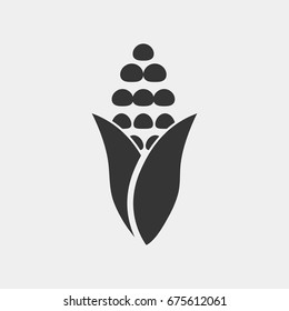 Corn icon illustration isolated vector sign symbol