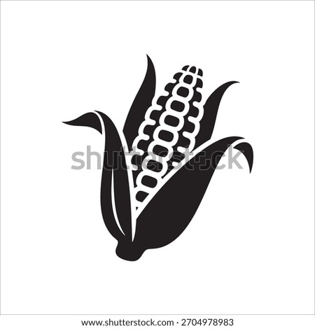 Corn icon. isolated on white background