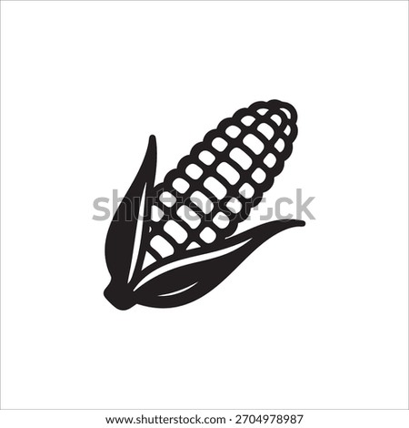Corn icon. isolated on white background