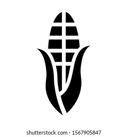 corn icon isolated sign symbol vector illustration - high quality black style vector icons
