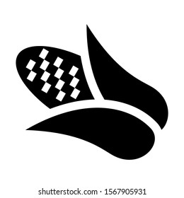 corn icon isolated sign symbol vector illustration - high quality black style vector icons
