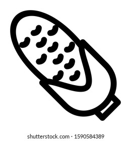 corn icon isolated sign symbol vector illustration - high quality black style vector icons
