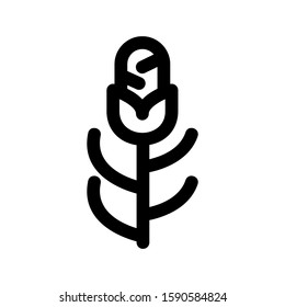 corn icon isolated sign symbol vector illustration - high quality black style vector icons
