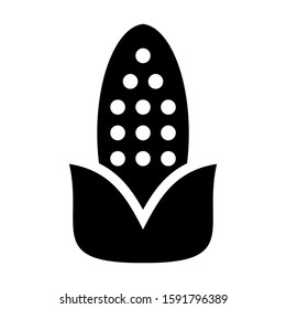 corn icon isolated sign symbol vector illustration - high quality black style vector icons
